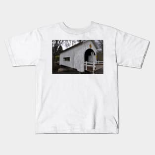 Short Covered Bridge Kids T-Shirt